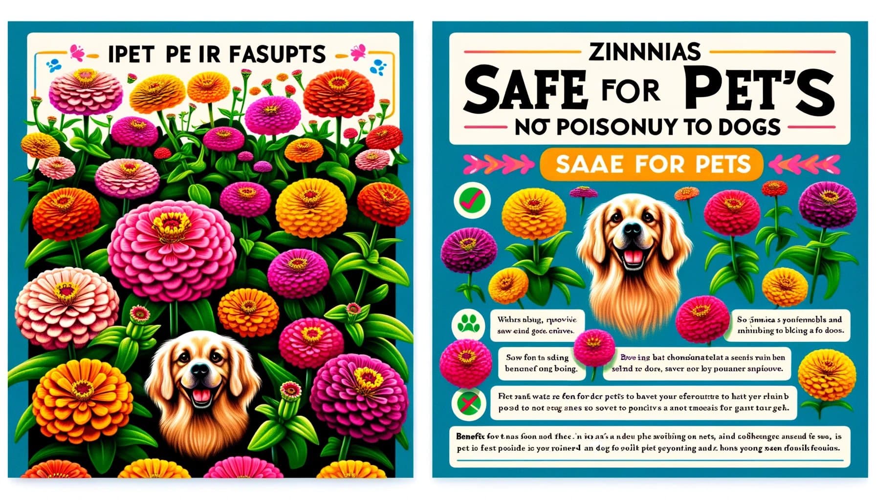 Are Zinnias Poisonous To Dogs