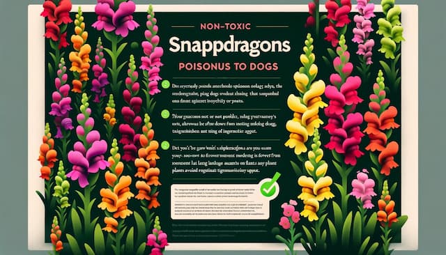 Is Snapdragon Poisonous To Dogs