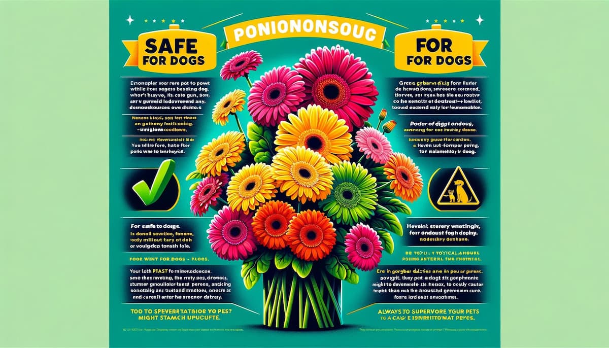 Are Gerbera Daisies Poisonous To Dogs