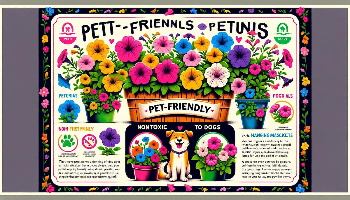 Are Petunias Dog Friendly