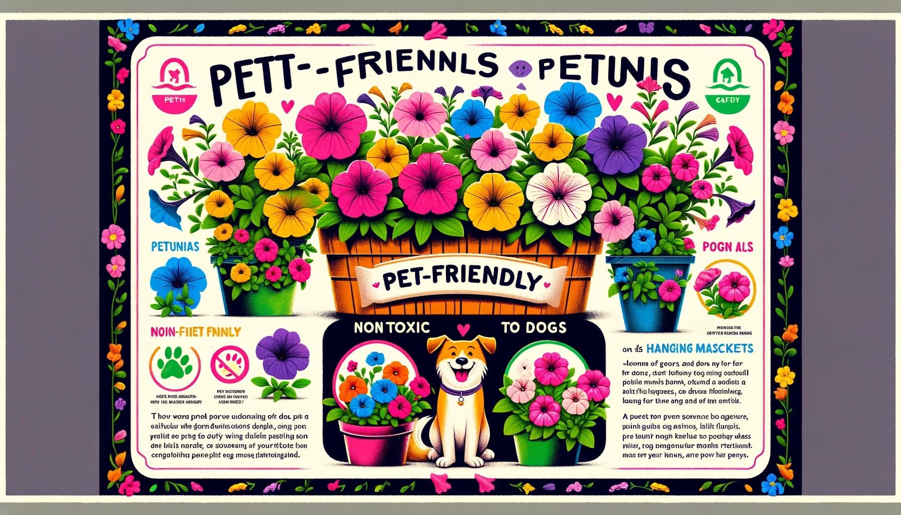 Are Petunias Dog Friendly