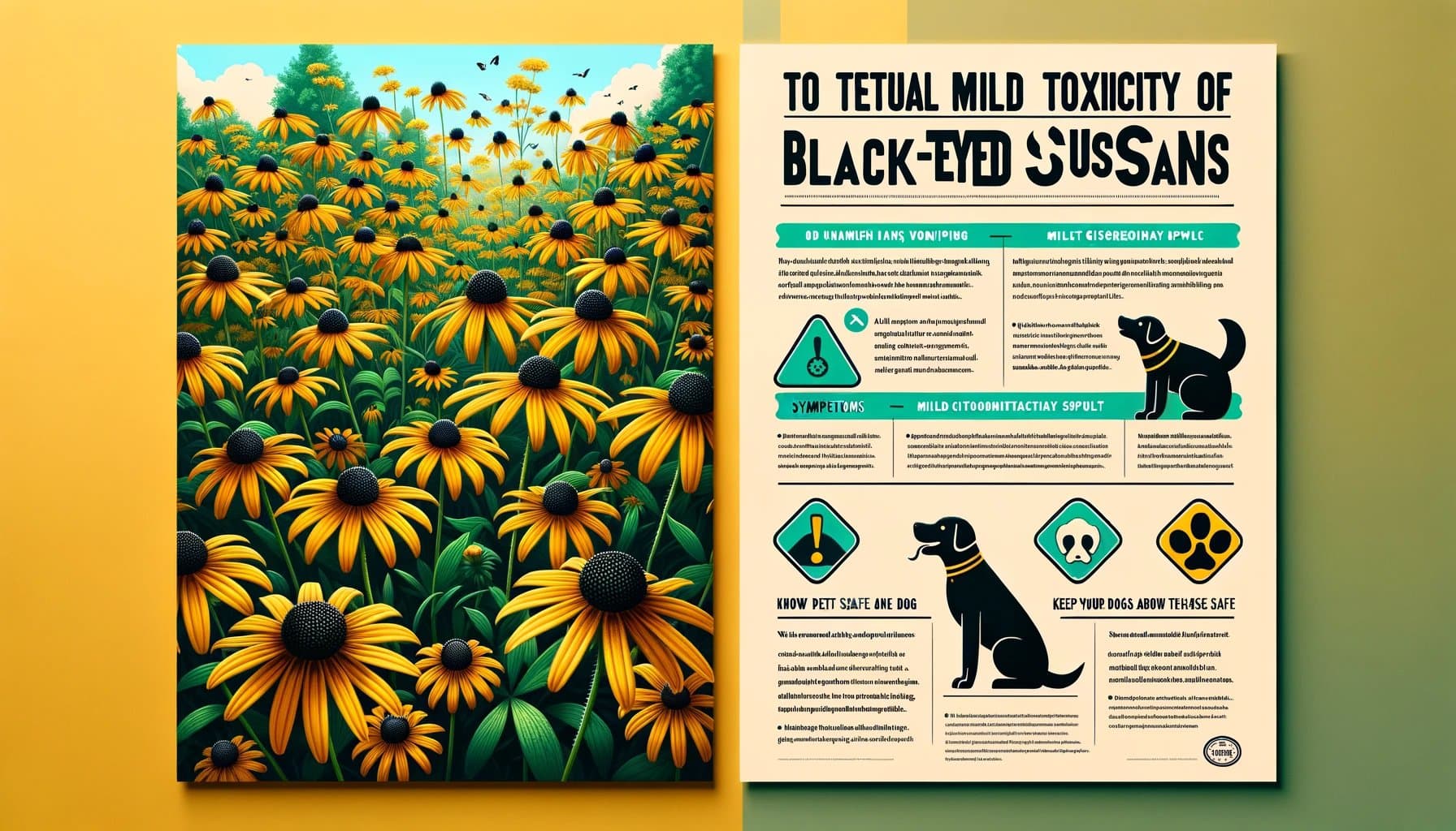 Are Black-eyed Susans Poisonous To Dogs