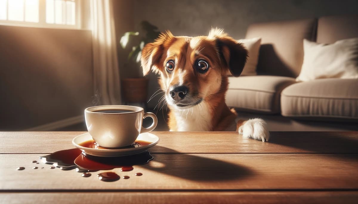 What Happens If My Dog Takes A Sip Of My Coffee