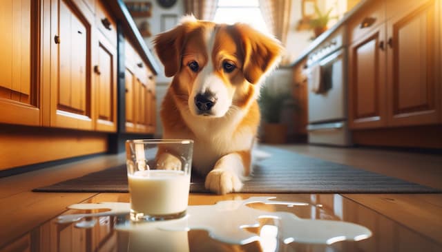 What Happens If My Dog Drinks Milk