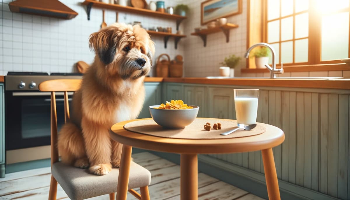 Can dog eat cornflakes?